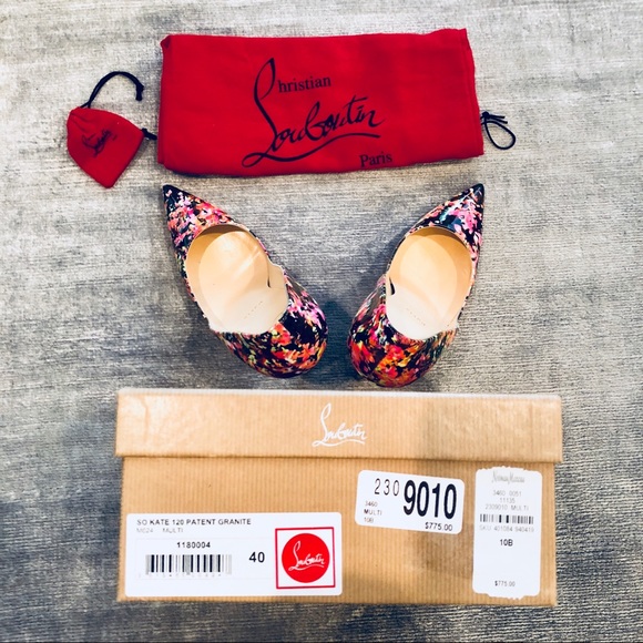 SOLD- 🆕 Christian Louboutin - So Kate Granite 120 - Picture 5 of 8